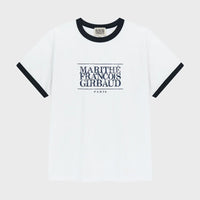 Marithe AEROCOOL CRACK CLASSIC LOGO RINGER TEE White (Instock)