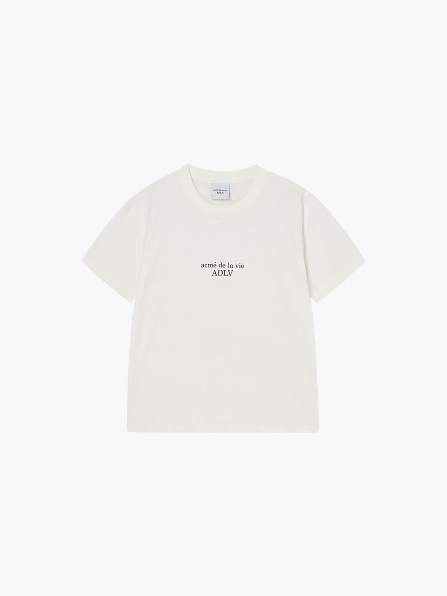 ADLV WOMAN BASIC LOGO SHORT SLEEVE T-SHIRT (Instock)