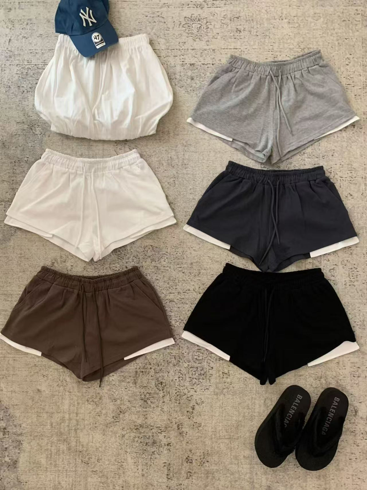 Korean APM Collection Shorts -5 Colors (Instock)