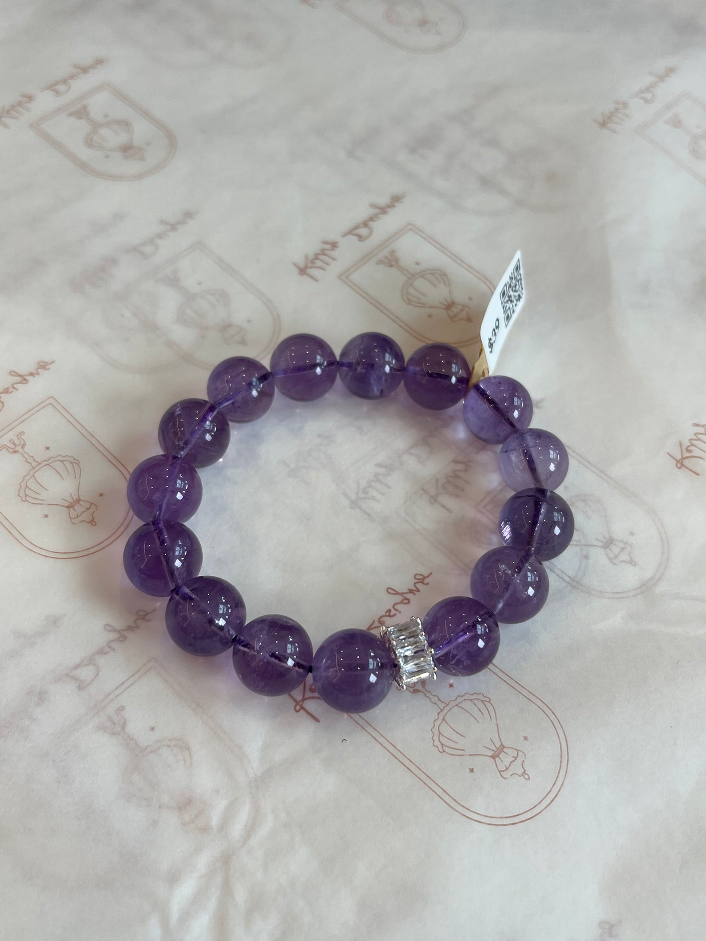 Kelly Designs Purple Bracelet (Instock)