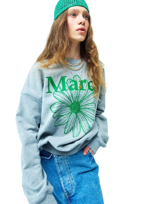 Mardi Mercredi Sweater GREY GREEN(Instock)