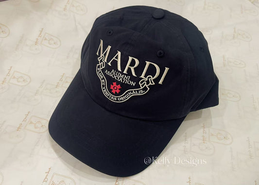 Mardi Mercredi Black Cap (Instock)