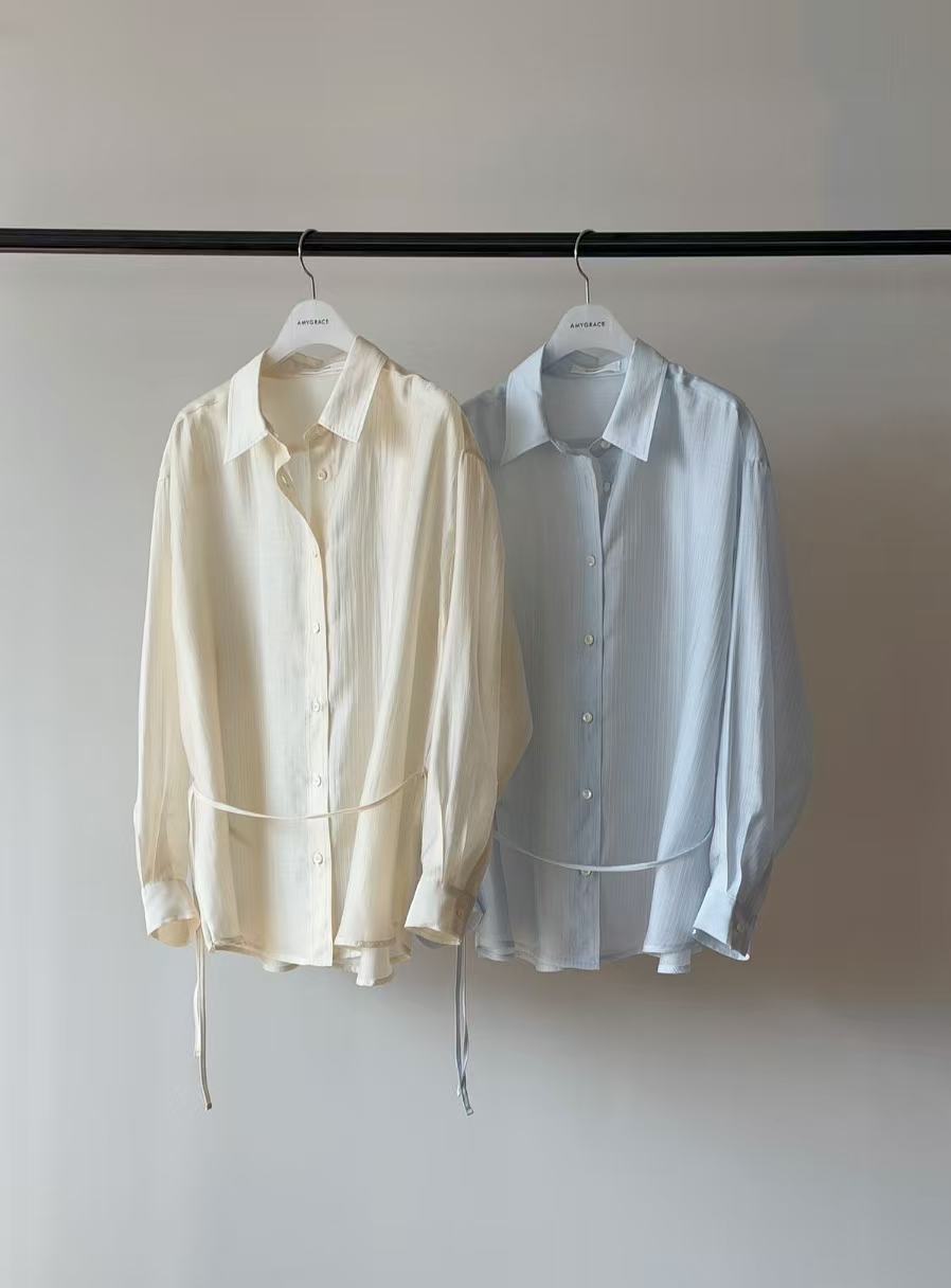 Korean APM Collection Spring Shirt-2 Colors (Instock)