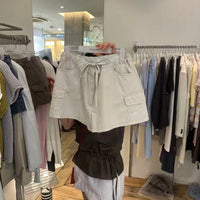 Korean APM Collection Casual Elastic waist Shorts - 2 Colors (Instock)
