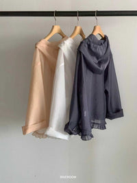 Korean APM Collection Spring Charcoal Shirt (Instock)