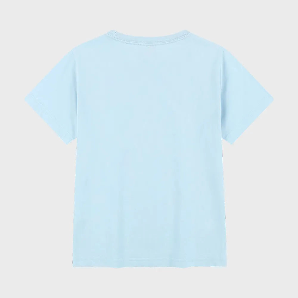 Marithe W CLASSIC LOGO TEE Ice Blue(Instock)