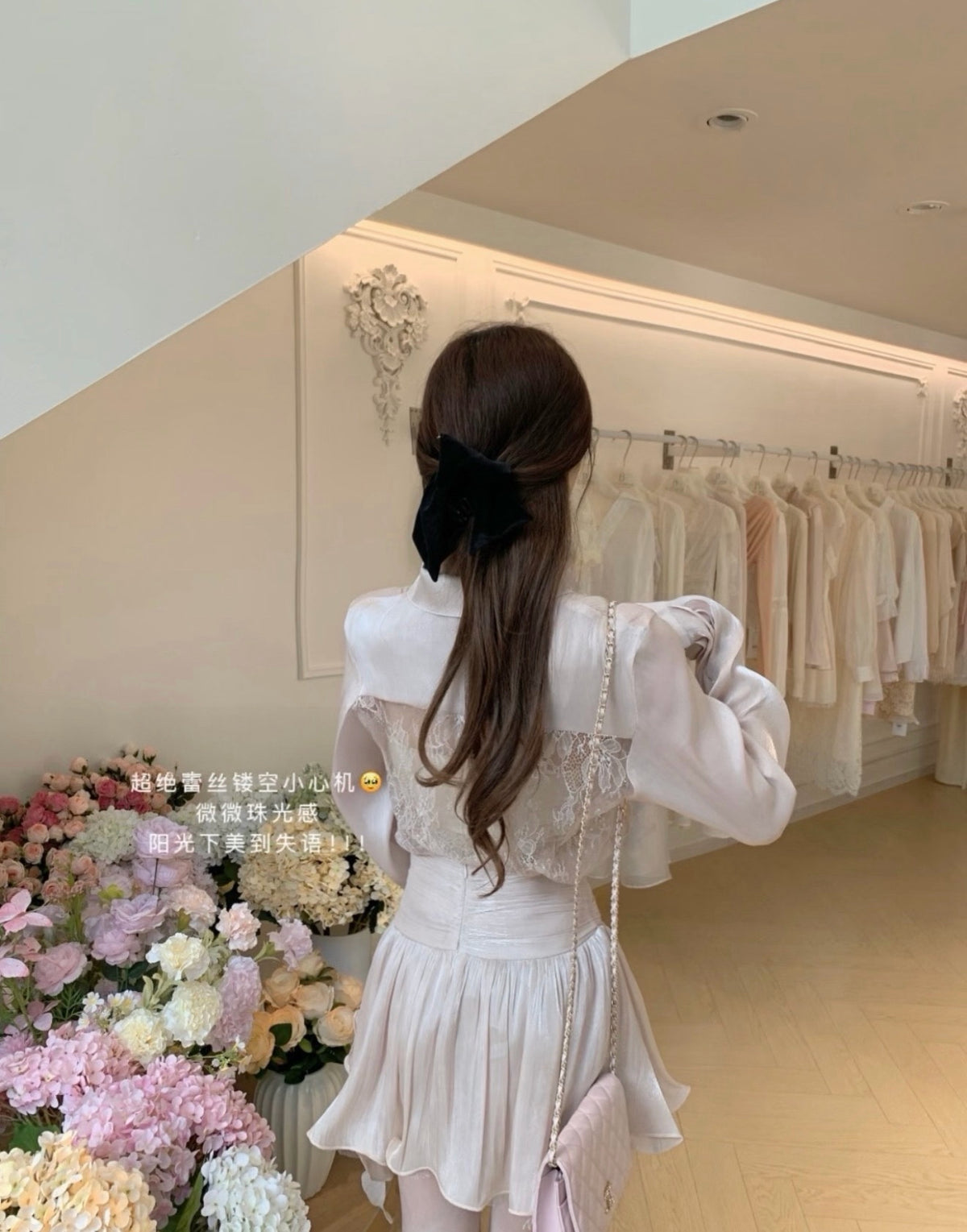 Kelly Designs Elegant Chiffon Two-Piece Pink Set (Instock)