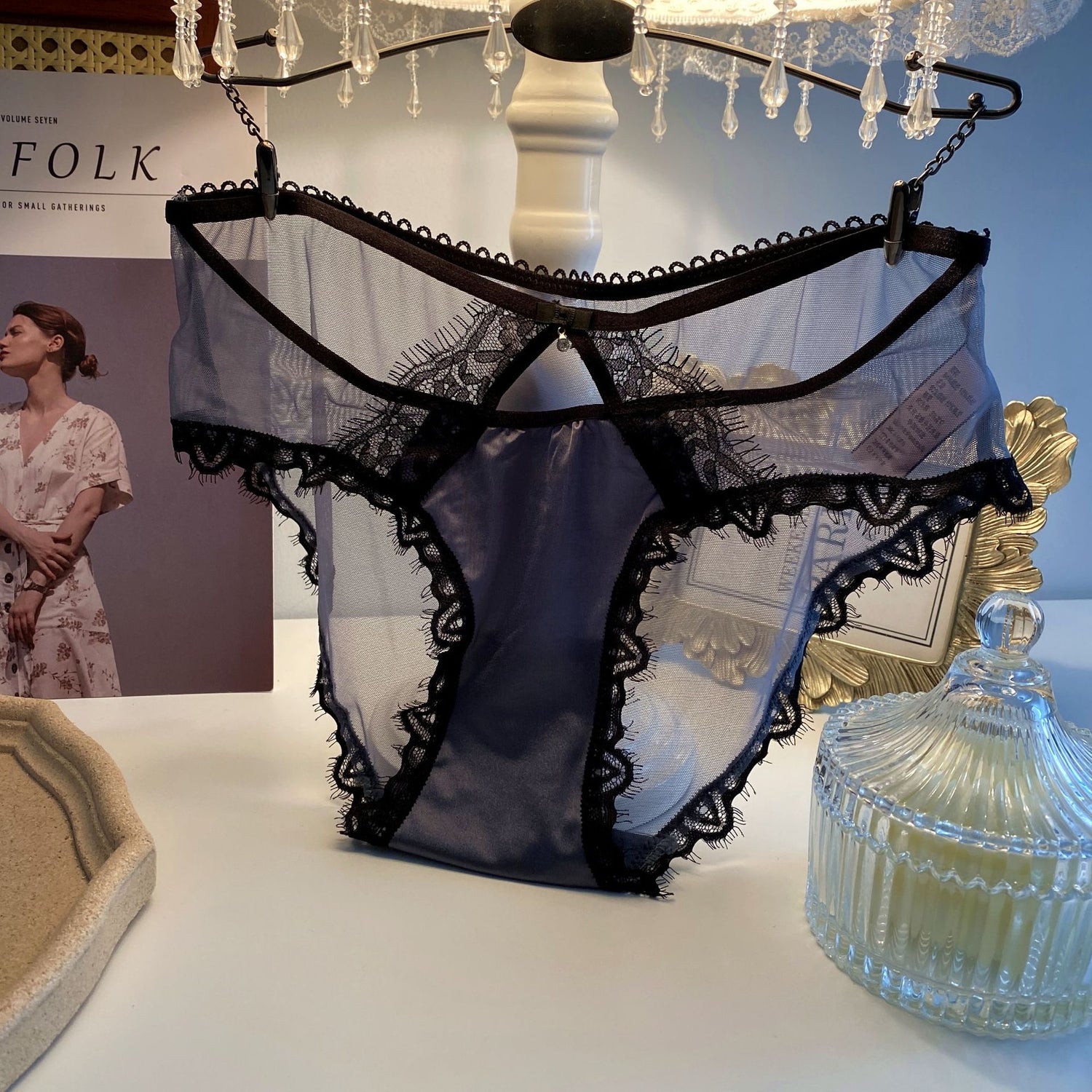 Kelly Designs Blue Lace Underwear(Instock)