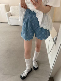 Korean APM Collection Half Elasticty Shorts- 2 Colors(Instock)