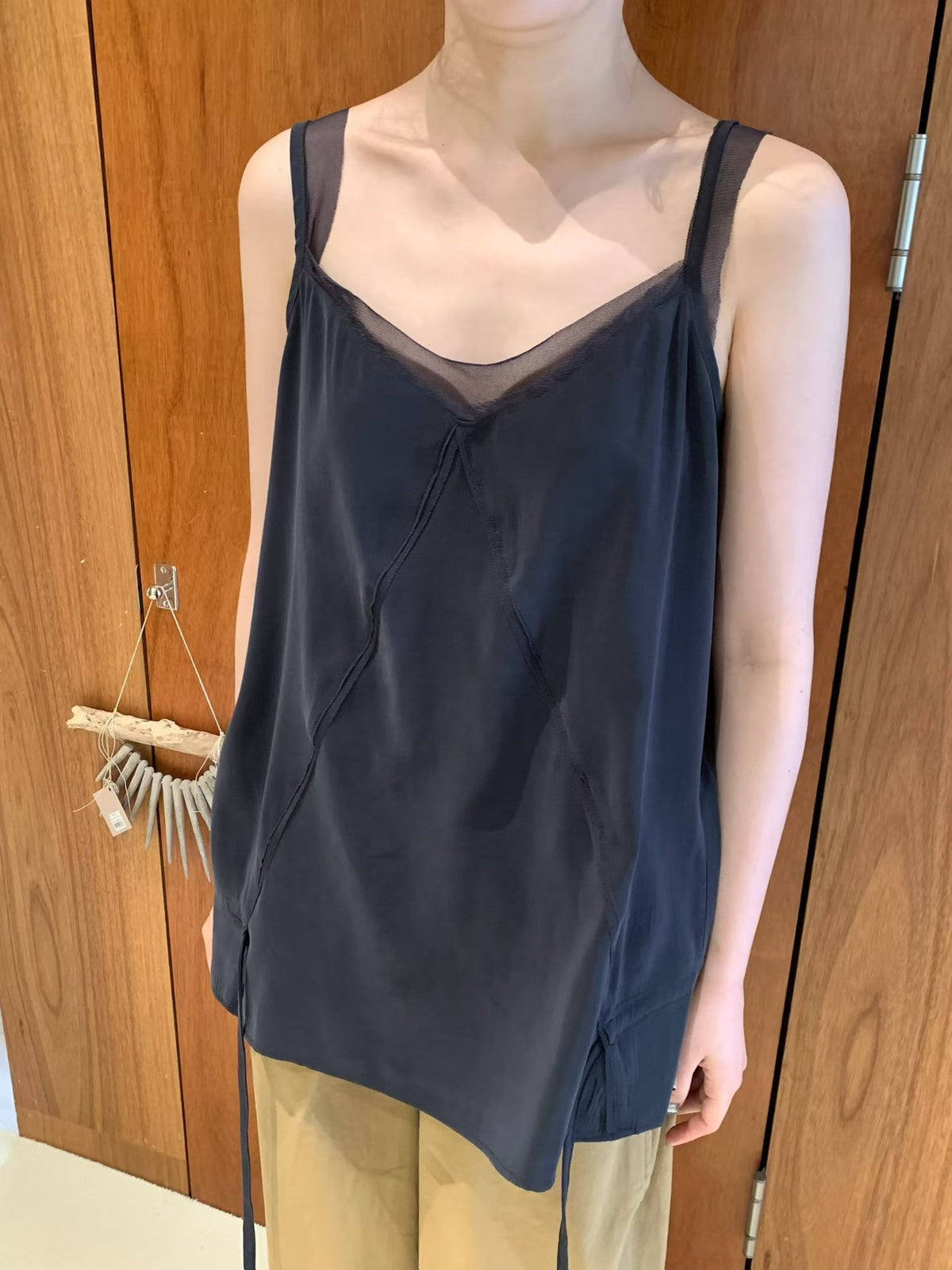 Korean APM Collection Grey Top (Instock)