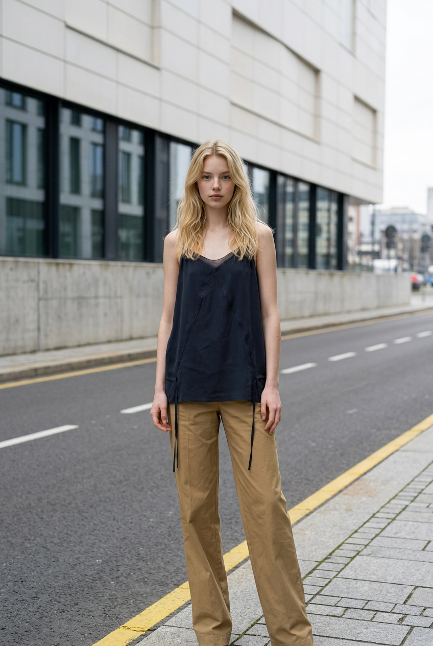 Korean APM Collection Grey Top (Instock)