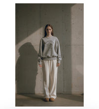 Korean Collection SIYAZU Fleece-Lined Ribbed Sweatpants-3 colors (Instock)