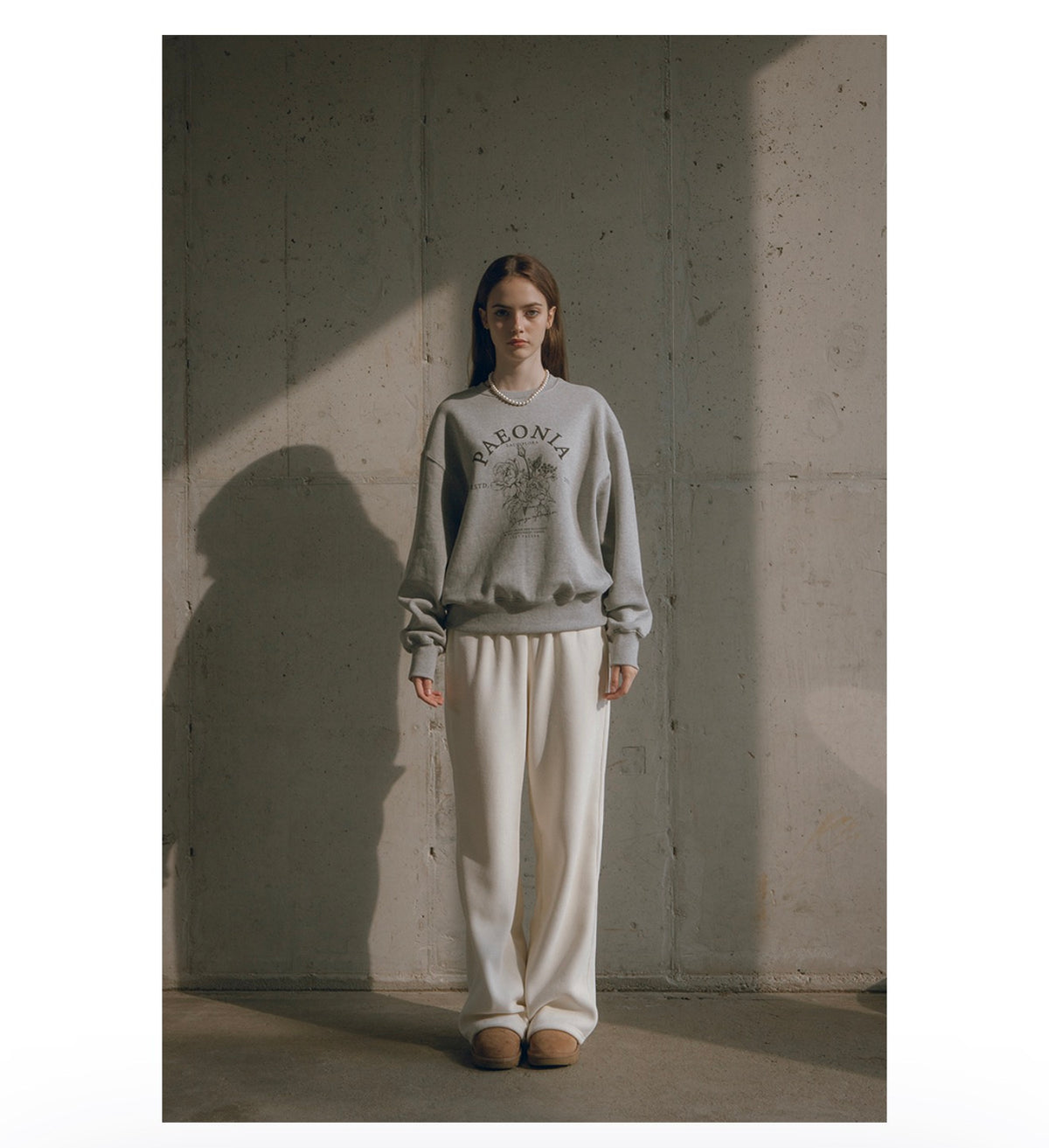 Korean Collection SIYAZU Fleece-Lined Ribbed Sweatpants-3 colors (Instock)