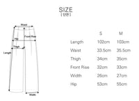Korean Collection SIYAZU Fleece-Lined Ribbed Sweatpants-3 colors (Instock)