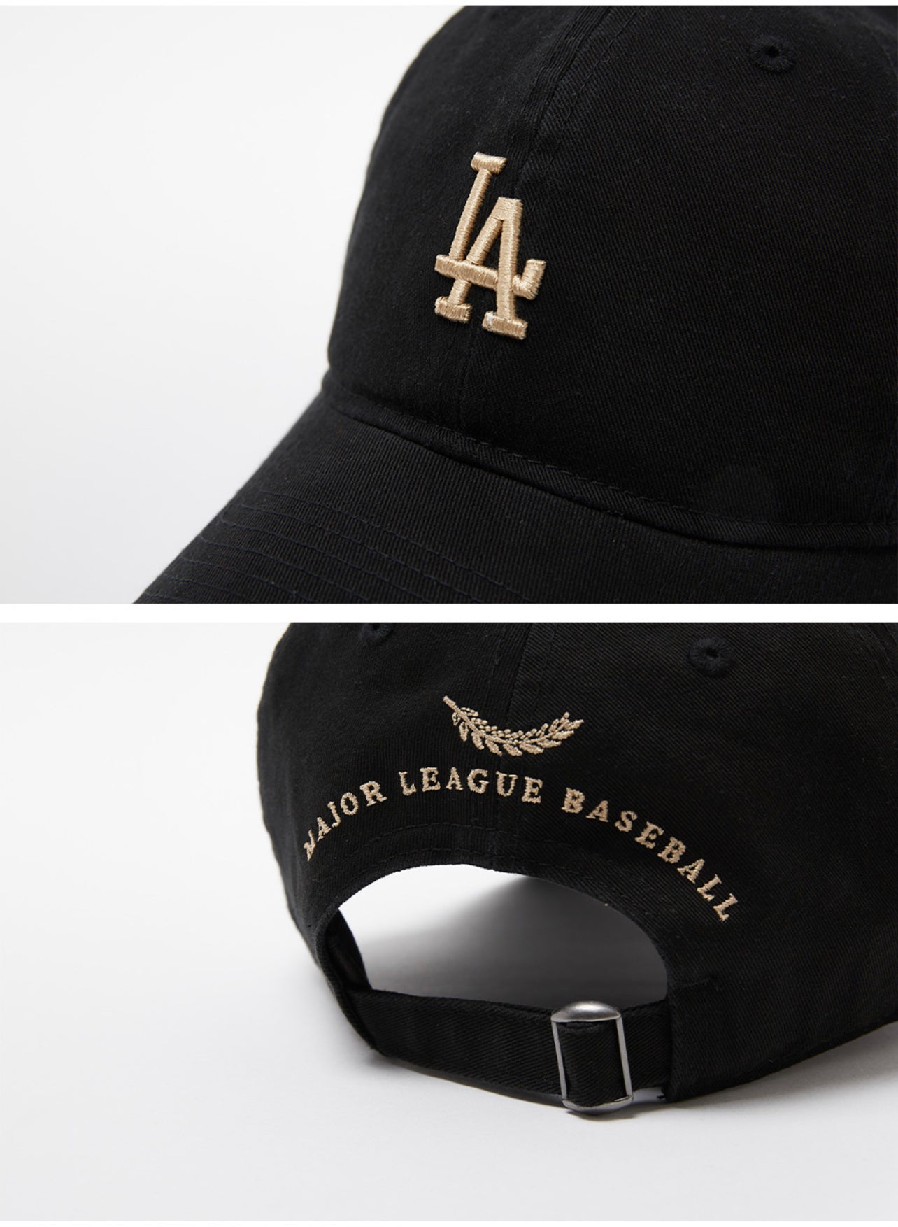 MLB 920UNST WASHING LOSDOG BLACK CAP(Preorder)