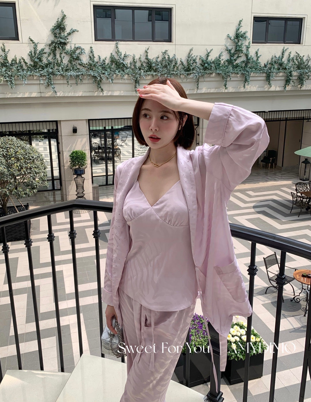 Amydimo Zebra 3PCS Female Pajama(Preorder)