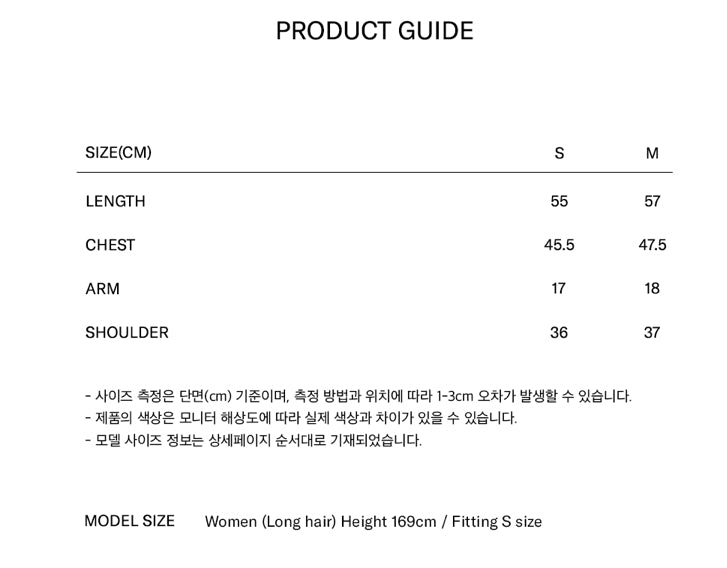 Marithe W CLASSIC LOGO TEE black(Instock)