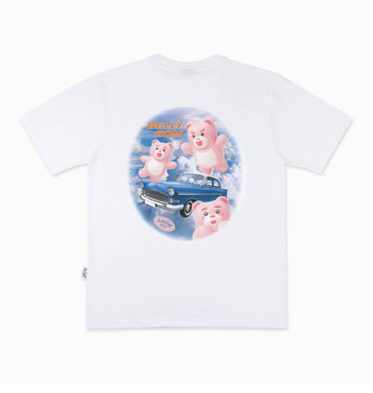 Ambler DREAM BEAR WHITE T-Shirt(Preorder)