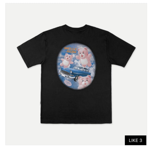 Ambler DREAM BEAR Black T-Shirt(Preorder)