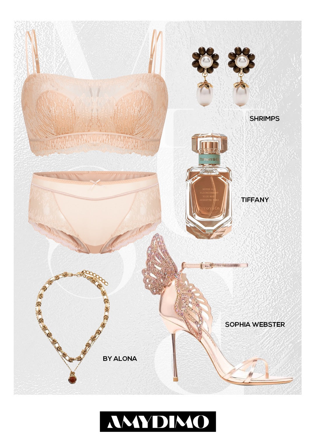 Amydimo Nude Bra Set(Instock)