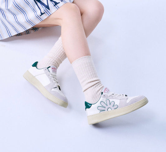 Mardi Mercredi PUR_LEATHER_SNEAKERS_IVORY(Instock)