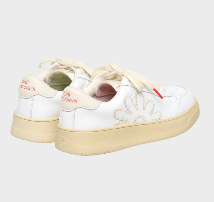 Mardi Mercredi PUR_LEATHER_SNEAKERS_WHITE(Preorder)