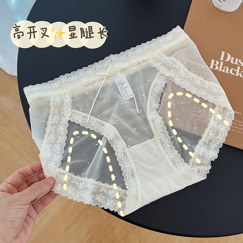 Kelly Designs Colorful Lace Slit Underwear(Instock)