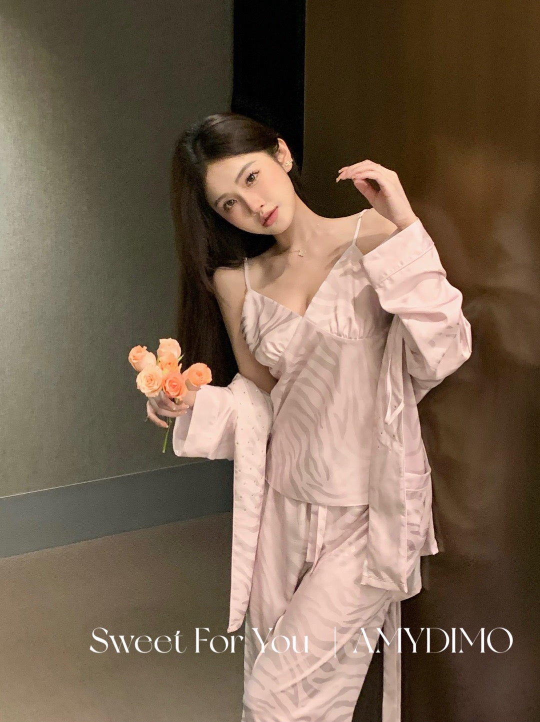 Amydimo Zebra 3PCS Female Pajama(Preorder)