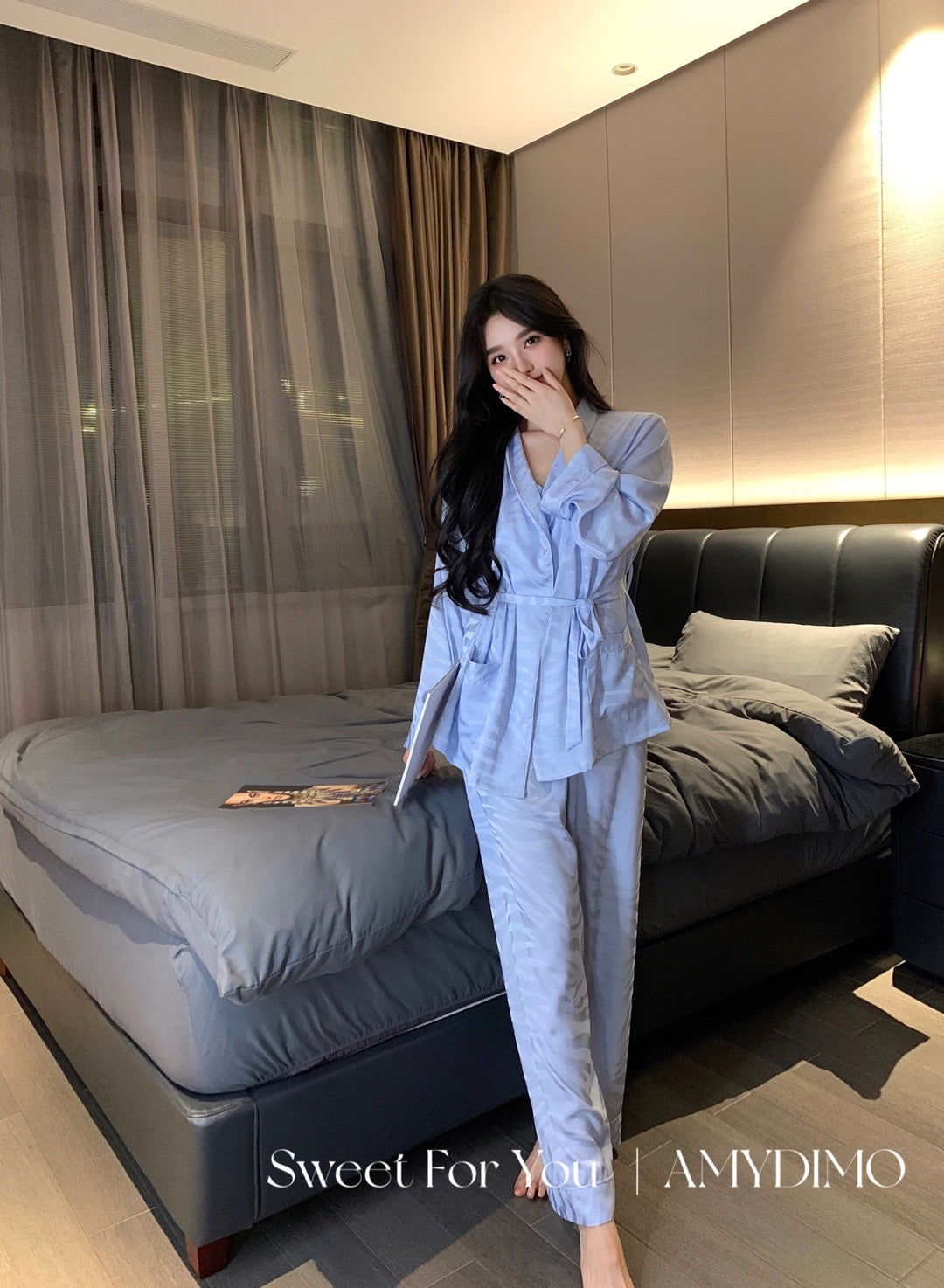 Amydimo Zebra 3PCS Female Pajama(Preorder)