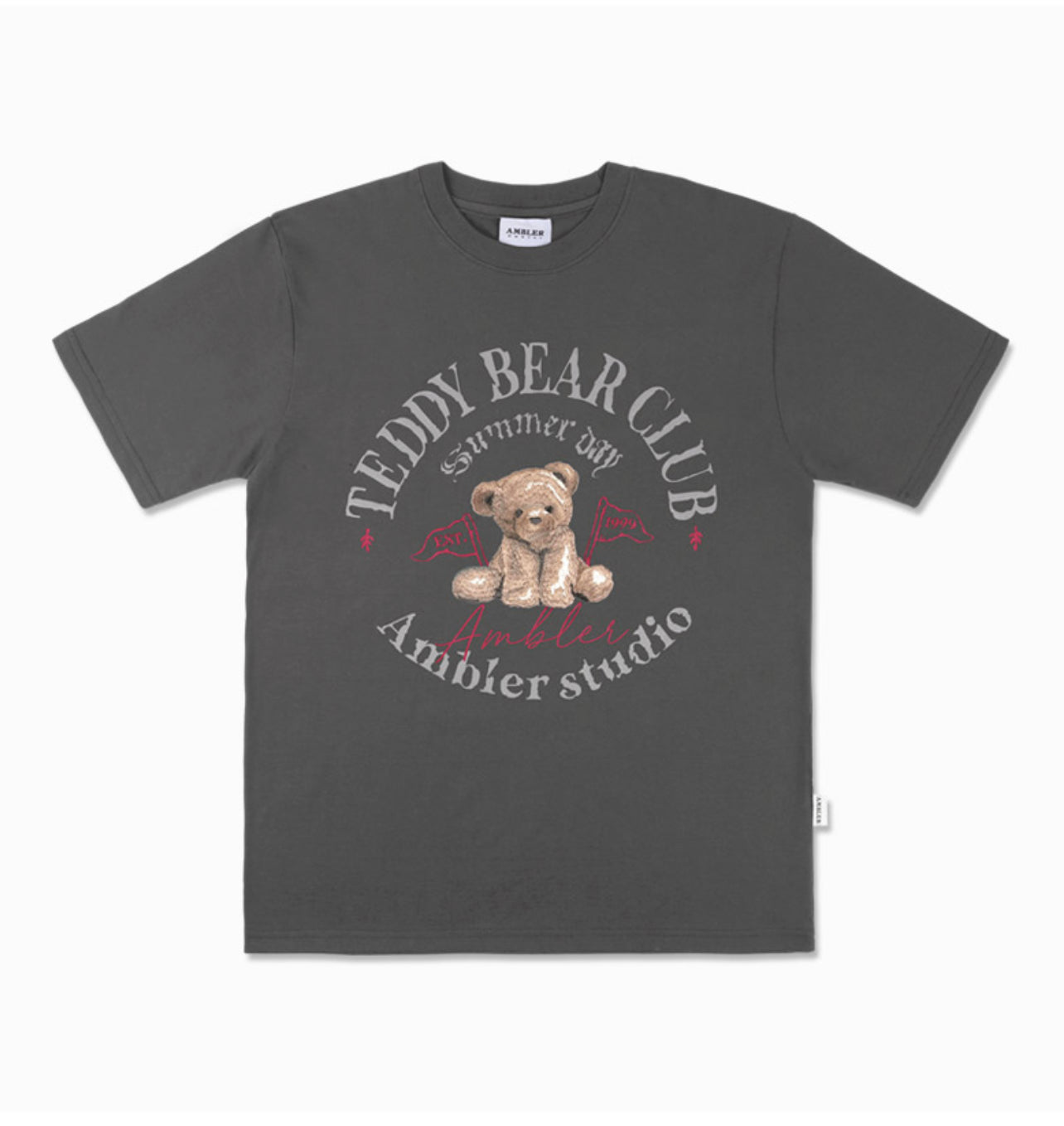 Ambler TEDDY BEAR CLUB  Gray T-Shirt(Preorder)