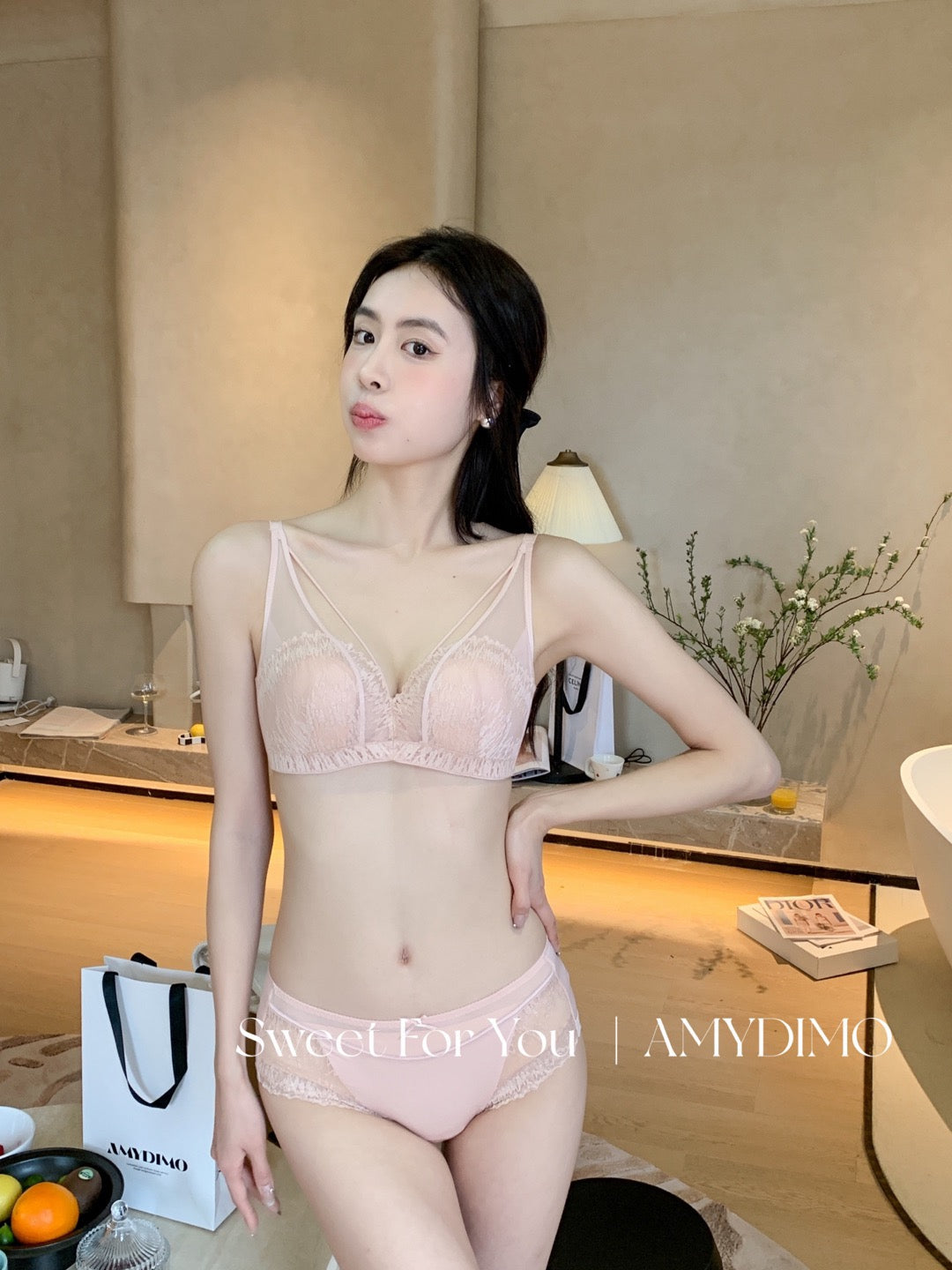 Amydimo Summer Lace Series Bra Set(Preorder)