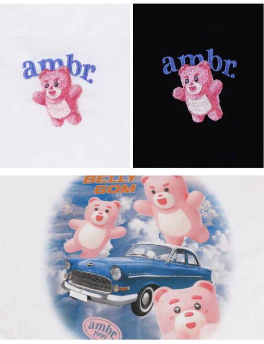 Ambler DREAM BEAR Black T-Shirt(Preorder)