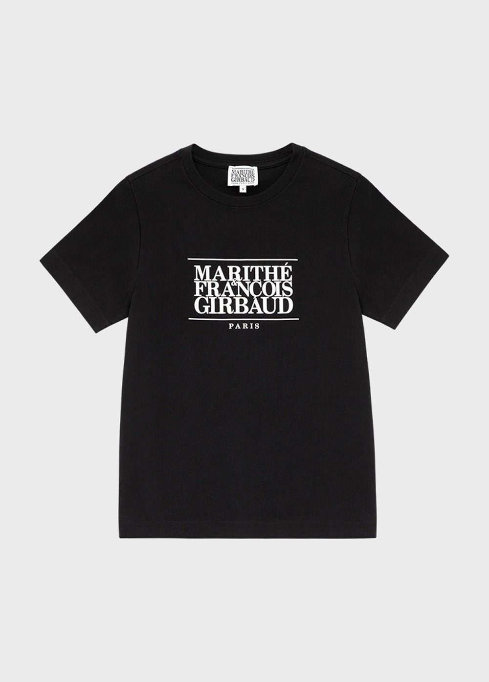 Marithe W CLASSIC LOGO TEE black(Instock)
