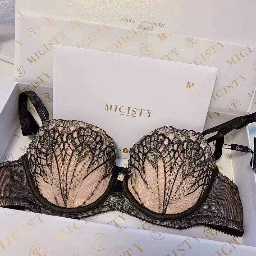 Micisty Feather Night Series Bra Set(Instock)