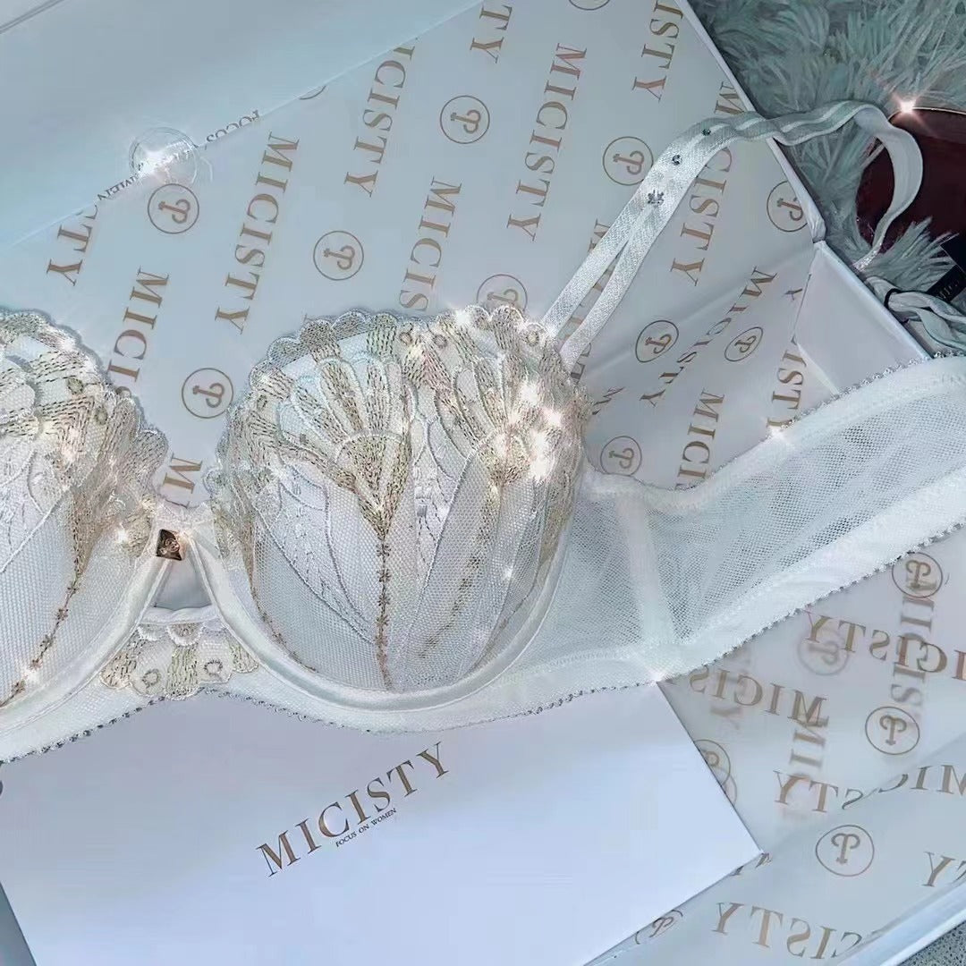 Micisty Feather Night Series Bra Set(Instock)