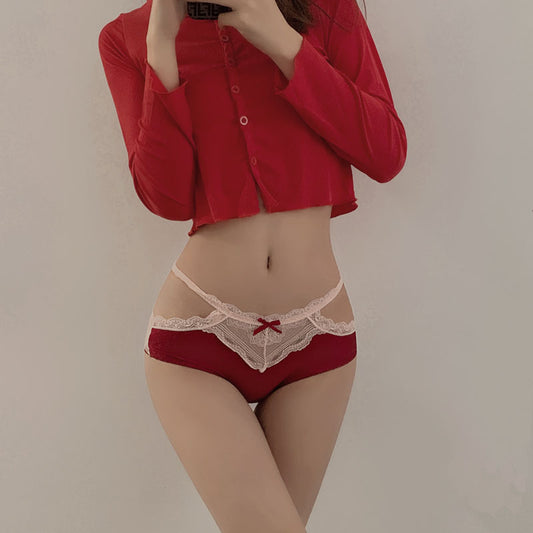 Kelly Designs Red Low Waist Underwear(Instock Collection)