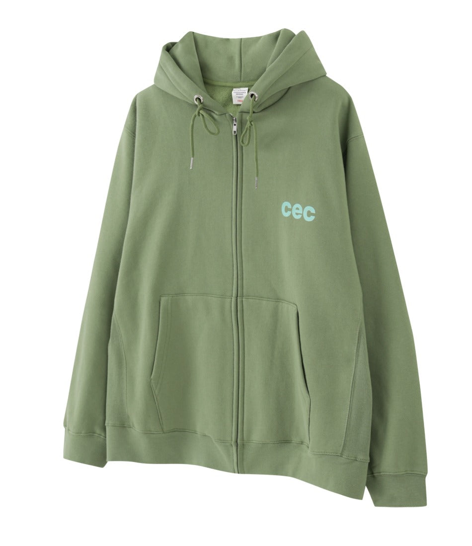 Navy green outlet hoodie